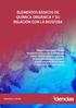ELEMENTOS BÁSICOS DE QUÍMICA ORGÁNICA Y SU RELACIÓN CON LA BIOSFERA