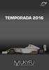 TEMPORADA 2016 BORN TO COMPETE AND DEVELOP.