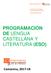 PROGRAMACIÓN DE LENGUA CASTELLANA Y LITERATURA (ESO)