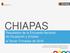 CHIAPAS. Resultados de la Encuesta Nacional de Ocupación y Empleo al Tercer Trimestre de 2016