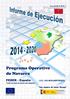 Informes de ejecución anuales y final en relación con el objetivo de inversión en crecimiento y empleo