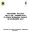 PROGRAMA Y BASES FIESTA DE LA PRIMAVERA PLAZA DE ARMAS DE CURICO 19 NOVIEMBRE 2016 CONCURSO DE CARROS ALEGORICOS COMPARSAS DISFRACES
