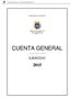 Ayuntamiento de Huesca - Cuenta General del Ejercicio Ayuntamiento de Huesca CUENTA GENERAL EJERCICIO