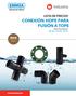 CONEXIÓN HDPE PARA FUSIÓN A TOPE