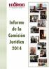 Comisión Jurídica ÍNDICE Introducción. Supervisión de la tramitación y impugnación y quejas administrativas en materia electoral.
