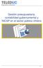 Gestión presupuestaria, contabilidad gubernamental y NICSP en el sector público chileno