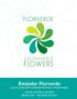 Estándar Florverde para la producción sostenible de flores y ornamentales Versión 6.0 Marzo de 2013 Edición Diciembre de 2014