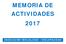 MEMORIA DE ACTIVIDADES 2017 ASOCIACIÓN SEXUALIDAD Y DISCAPACIDAD