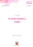 El cambio climático y el agua