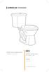 RÍO. 4.8 Lpf Gpf. Sanitario de dos piezas Two piece toilet. INSTRUCTIVO DE INSTALACIÓN Installation Instructions. Ref