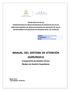 MANUAL DEL SISTEMA DE ATENCIÓN QUIRÚRGICA