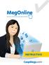MegOnline. .com INSTRUCTIVO. Servicio de transacciones electrónicas