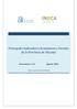 Principales Indicadores Económicos y Sociales de la Provincia de Alicante Documento nº 4 Agosto 2016
