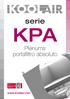 serie KPA Plenums portafiltro absoluto