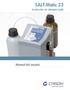 Manual del usuario. SALT-Matic 23. Analizador de cloruros (sal)