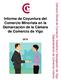 Informe de Coyuntura del Comercio Minorista en la Demarcación de la Cámara de Comercio de Vigo