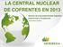 LA CENTRAL NUCLEAR DE COFRENTES EN 2013