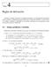 Reglas de derivación Sumas, productos y cocientes. Tema 4