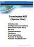 Terminales NSJ (Sysmac One)