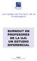 Jornades de Foment de la Investigació BURNOUT EN PROFESORES DE LA UJI: UN ESTUDIO DIFERENCIAL. Autors Eva Cifre y Susana Llorens