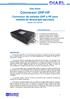 Data Sheet. Conversor UHF-HF. Conversor de señales UHF a HF para medida de descargas parciales. Modelo: UHF-CON v02