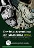 Revista Argentina de Anatomía Online 2012 (Abril Mayo Junio), Vol. 3, Nº 2, pp ISSN impresa x / ISSN online