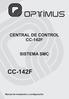 CENTRAL DE CONTROL CC-142F SISTEMA SMC CC-142F. Manual de instalación y configuración
