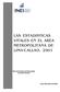 LAS ESTADISTICAS VITALES EN EL AREA METROPOLITANA DE LIMA-CALLAO, 2001