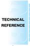 TECHNICAL REFERENCE. Tech-1