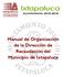 Manual de Organización de la Dirección de Recaudación del Municipio de Ixtapaluca