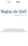 Reglas de Golf R&A Rules Limited y la United States Golf Association. Todos los derechos reservados.