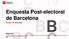 Enquesta Post-electoral de Barcelona