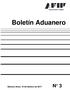 Boletín Aduanero. Buenos Aires, 10 de febrero de 2017 N 3