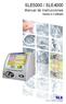 SLE5000 / SLE4000. Manual de Instrucciones. Versión 4.3 software