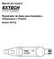 Manual del usuario. Registrador de datos para Humedad + Temperatura + Presión. Modelo RHT50
