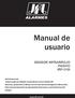 Manual de usuario SENSOR INFRARROJO PASIVO IRP-310I.