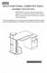 English MULTI-FUNCTIONAL COMPUTER TABLE ASSEMBLY INSTRUCTION