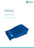 MK830. Enlace Universal. Guía de instalación