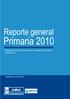 Reporte general de primaria 2010