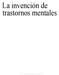 La invención de trastornos mentales