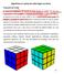 Algoritmos en cubos de rubik según su forma