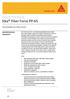 HOJA TÉCNICA. Sika Fiber Force PP-65 DESCRIPCIÓN DEL PRODUCTO 1/5. Fibra de polipropileno macro sintética estructural