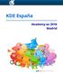 KDE España. Akademy-es 2016 Madrid