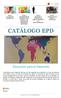 CATÁLOGO EPD. Educación para el Desarrollo