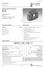 Rexroth Hydraulics. Válvula reductora de presión, pilotada, tipo 3DR 3DR 10 P 6X Y 00 RS /10.97