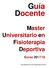 Guía Docente. Master Universitario en Fisioterapia Deportiva. Curso 2017/18