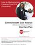 Commonwealth Care Alliance (Medicare-Medicaid Plan) One Care Plan