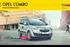 OPEL COMBO. Manual de Instrucciones