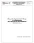 Manual de Organización, Políticas y Procedimientos de la Dirección de Procedimientos Administrativos