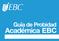 Guía de Probidad. Académica EBC